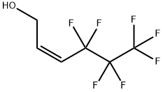 2-Hexen-1-ol, 4,4,5,5,6,6,6-heptafluoro-, (Z)- (9CI) 结构式