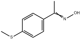 4-甲巯基苯乙酮肟 结构式