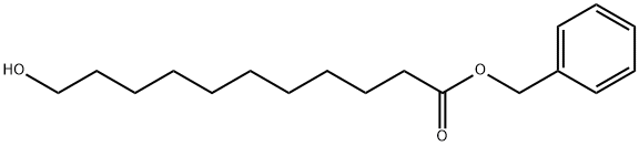Undecanoic acid, 11-hydroxy-, phenylmethyl ester 结构式