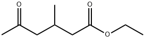 3-甲基-4-乙酰基丁酸乙酯 结构式