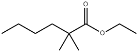 Hexanoic acid, 2,2-dimethyl-, ethyl ester 结构式