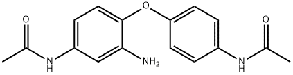 2-AMINO-4.4'-BIS-ACETAMINO-DIPHENYL-AETHER 结构式