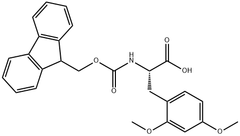 L-Tyrosine, N-[(9H-fluoren-9-ylmethoxy)carbonyl]-2-methoxy-O-methyl- 结构式