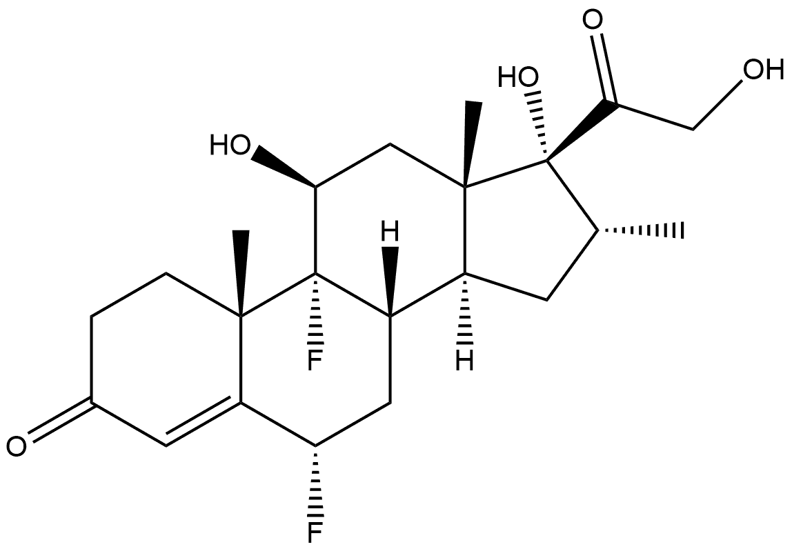 氟轻松酮丙酮杂质2 结构式