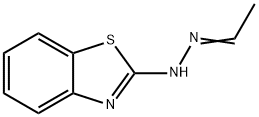 Acetaldehyde, 2-benzothiazolylhydrazone (6CI,7CI,8CI,9CI) 结构式
