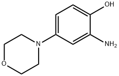 Phenol, 2-amino-4-(4-morpholinyl)- 结构式