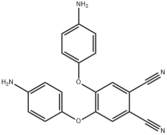4,5-双(4-氮杂苯氧基)苯-1,2-二甲腈 结构式
