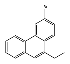 Phenanthrene, 3-bromo-10-ethyl- 结构式