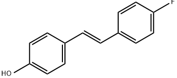 Phenol, 4-[(1E)-2-(4-fluorophenyl)ethenyl]- 结构式