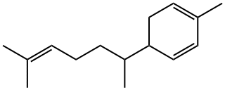 1,3-Cyclohexadiene, 5-(1,5-dimethyl-4-hexen-1-yl)-2-methyl- 结构式