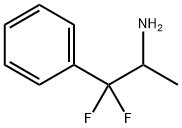 Β,Β-二氟Α-甲基苯乙胺 结构式