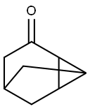 tricyclo[3.2.1.0,2,7]octan-3-one 结构式
