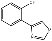 2-(噁唑-4-基)苯酚 结构式