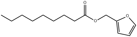 Nonanoic acid, 2-furanylmethyl ester 结构式