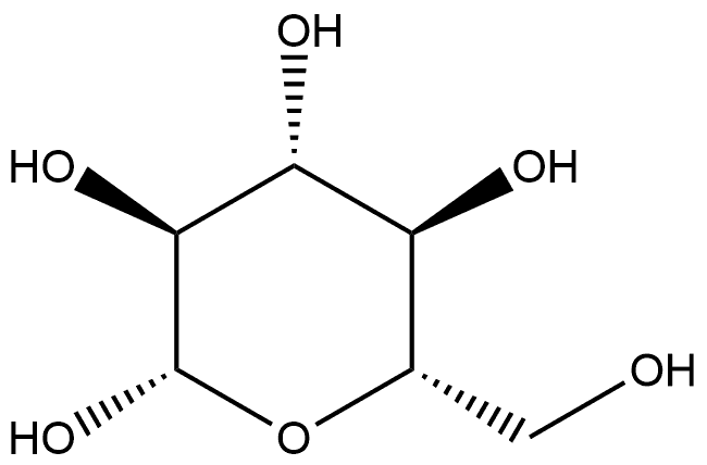 β-L-Glucopyranose 结构式