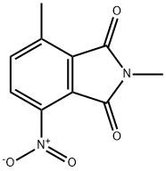 2,4-Dimethyl-7-nitroisoindoline-1,3-dione 结构式