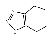 1H-1,2,3-Triazole, 4,5-diethyl- 结构式