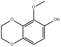 5-甲氧基-2,3-二氢苯并[B][1,4]二噁英-6-醇 结构式