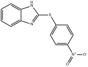 1H-Benzimidazole, 2-[(4-nitrophenyl)thio]- 结构式