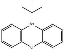 10H-Phenoxarsine, 10-(1,1-dimethylethyl)- 结构式