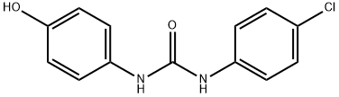 Urea, N-(4-chlorophenyl)-N'-(4-hydroxyphenyl)- 结构式