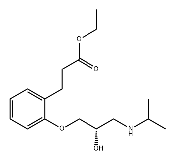 化合物 ESPROLOL 结构式