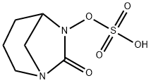 1,6-Diazabicyclo[3.2.1]octan-7-one, 6-(sulfooxy)- 结构式