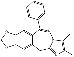 化合物 ZK187638 结构式