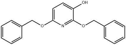 2,6-双(苄基氧基)吡啶-3-醇 结构式