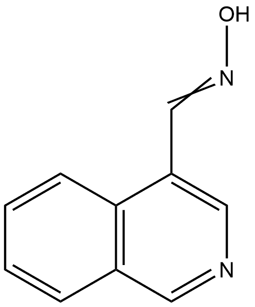 4-Isoquinolinecarboxaldehyde, oxime 结构式