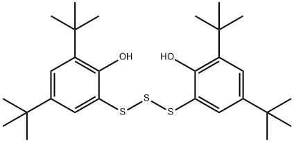 Phenol, 2,2'-trithiobis[4,6-bis(1,1-dimethylethyl)- 结构式