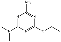 1,3,5-Triazine-2,4-diamine,6-ethoxy-N,N-dimethyl-(9CI) 结构式