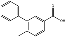 4-methyl-3-phenylbenzoic acid 结构式