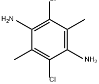 1,4-Benzenediamine, 2,5-dichloro-3,6-dimethyl- 结构式