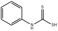 Carbamodithioic acid, N-phenyl- 结构式