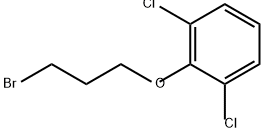 Benzene, 2-(3-bromopropoxy)-1,3-dichloro- 结构式