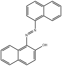 萘胺枣红(以硫酸钡溶液稀释) 结构式