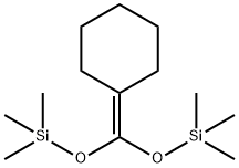 3,5-Dioxa-2,6-disilaheptane, 4-cyclohexylidene-2,2,6,6-tetramethyl- 结构式