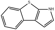 1H-苯并[4,5]噻吩并[2,3-B]吡咯 结构式