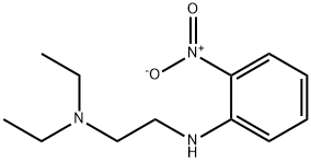 N',N'-DIETHYL-N-(2-NITROPHENYL)ETHANE-1,2-DIAMINE 结构式