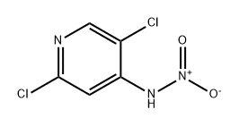 4-Pyridinamine, 2,5-dichloro-N-nitro- 结构式
