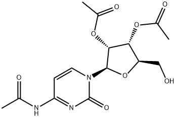 Cytidine, N-acetyl-, 2',3'-diacetate 结构式