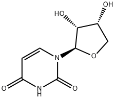1-((2R,3R,4R)-3,4-DIHYDROXYTETRAHYDROFURAN-2-YL)PYRIMIDINE-2,4(1H,3H)-DIONE 结构式