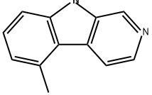 9H-Pyrido[3,4-b]indole, 5-methyl- 结构式