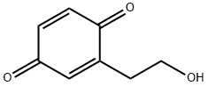 2,5-Cyclohexadiene-1,4-dione, 2-(2-hydroxyethyl)- 结构式