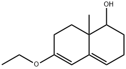 1-Naphthalenol,6-ethoxy-1,2,3,7,8,8a-hexahydro-8a-methyl-(9CI) 结构式