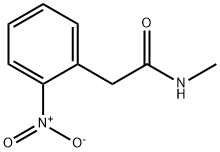 Benzeneacetamide, N-methyl-2-nitro- 结构式
