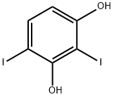 2,4-二碘-1,3-苯二酚 结构式