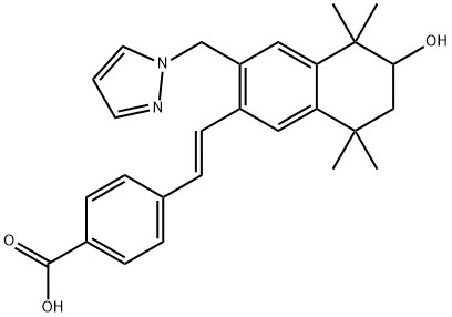 PALOVAROTENE M2 代谢物 结构式