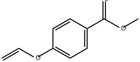 Benzoic acid, 4-(ethenyloxy)-, methyl ester 结构式